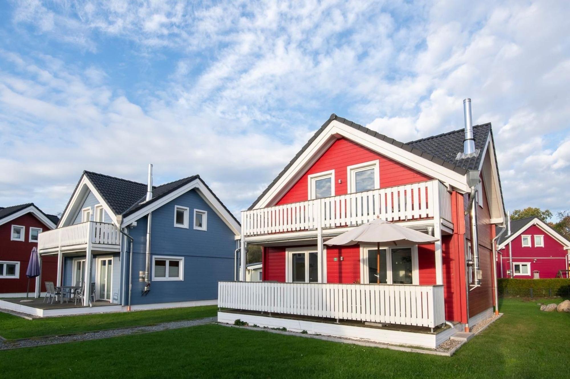 Seepark Suessau Ferienhaus Seerose 3 Экстерьер фото