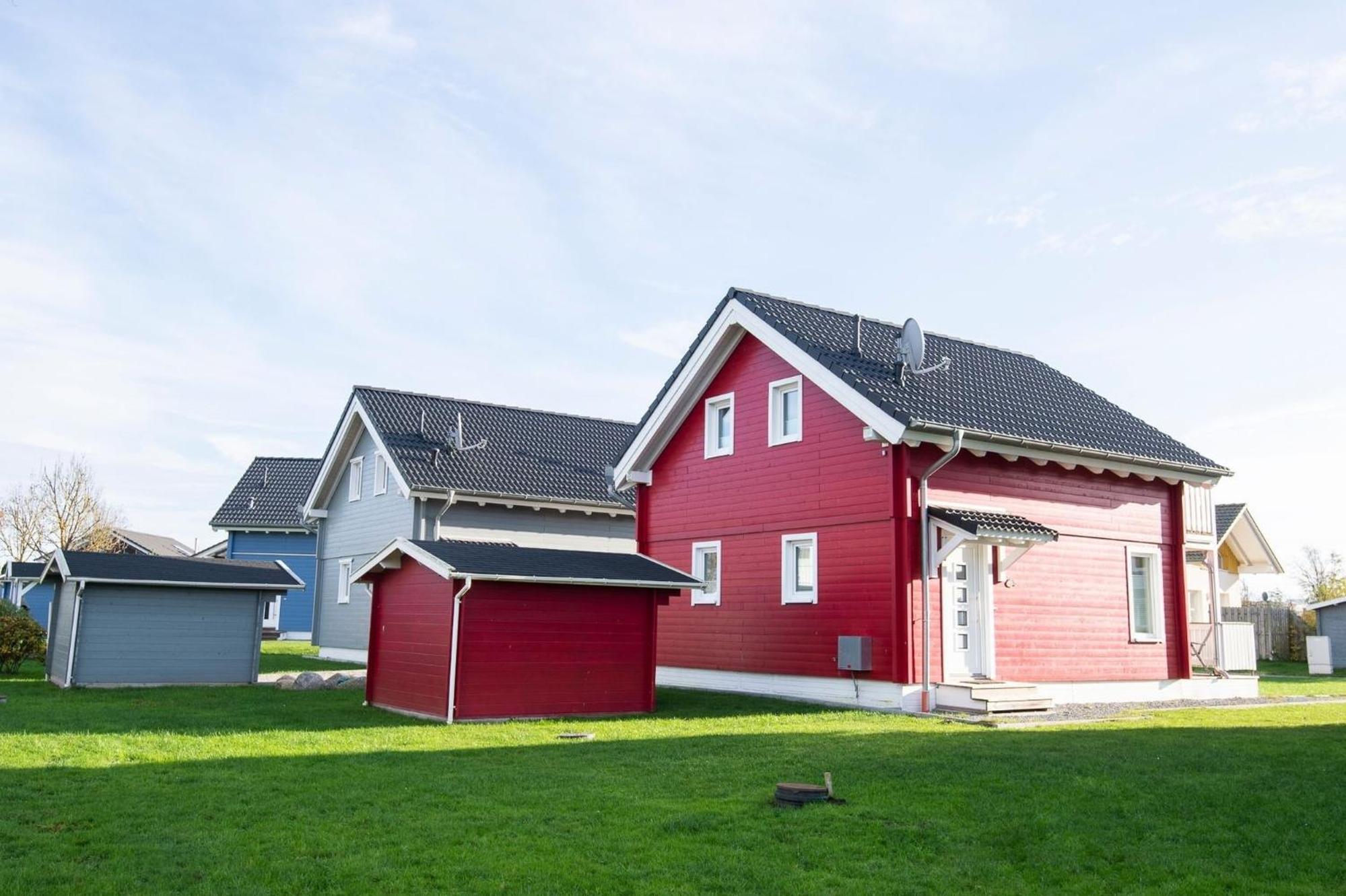 Seepark Suessau Ferienhaus Seerose 3 Экстерьер фото