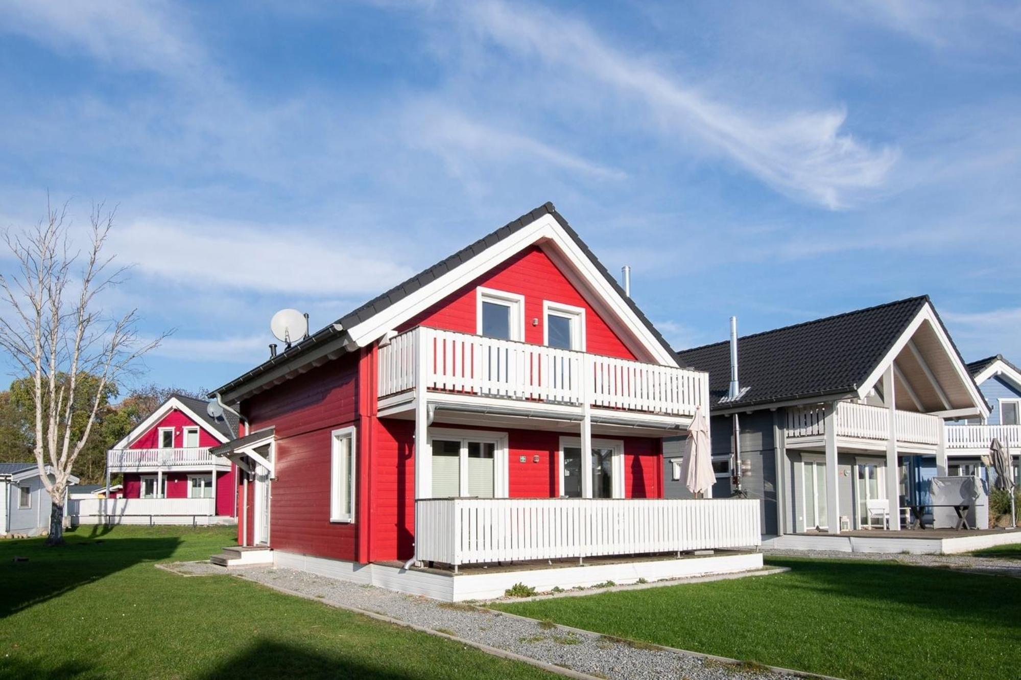 Seepark Suessau Ferienhaus Seerose 3 Экстерьер фото